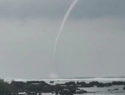 Puting Beliung di Tengah Laut Hebohkan Warga Pesisir Lebak Selatan, Terekam Video di Sejumlah Titik