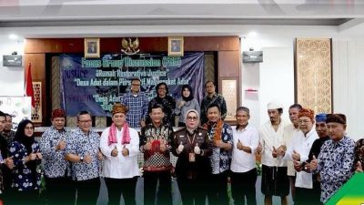 Kejari Lebak Gelar FGD dengan Tokoh Adat