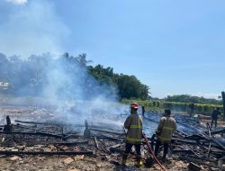 Kobong Santri Ponpes Miftahul Ulum di Lebak Ludes Terbakar