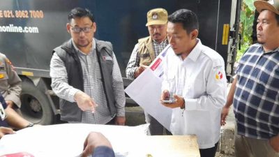 Bawaslu Monitoring Distribusi Surat Suara di Gudang KPU Lebak