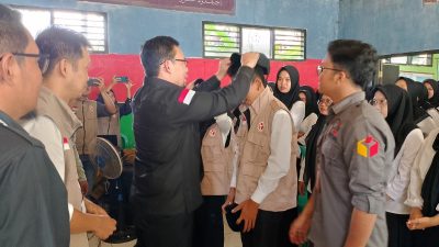 Ketua Bawaslu Banten Hadiri Pelantikan PTPS di Kecamatan Sajira