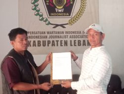 Nyalon Ketua PWI Lebak, Amsar Janji Tingkatkan Kualitas Wartawan