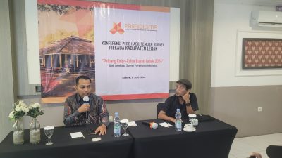 Survei Paradigma Indonesia: Sanuji dan Faizal Berpontensi Jadi Penantang Kuat Hasbi di Pilkada Lebak